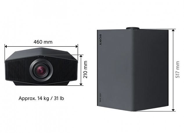 Лазерный 4K проектор Sony VPL-XW7000ES black (по безналу с НДС)